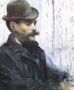 Edouard Manet Portrait d Alpbonse Maureau oil painting artist